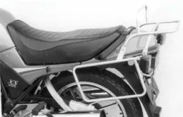 Complete carrier set (side- and topcase carrier) black for Yamaha XS 400 Dohc Seca (1982-1987)