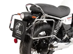 Side carrier permanent mounted chrome for Moto Guzzi V7 Stone / Special (850 ccm) (2021-2024)