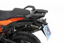 Alurack top case carrier black for combination with original rear rack for KTM 1090 Adventure R (2017-2018)