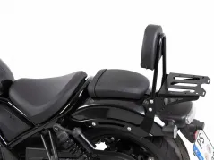 Sissybar with rearrack black for Honda CMX 1100 Rebel (2021-)