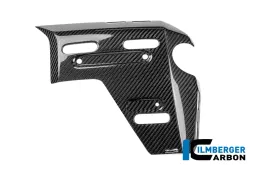Right radiator cover with holes for luggage rack Glossy carbon R 1300 GS Adventure