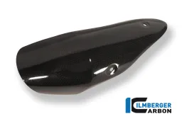 Exhaust heat shield end cap left carbon for Triumph Speed Triple 1050