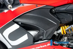 Cover under the frame left matt Panigale V2