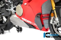 Right sidepod carbon glossy Ducati Panigale V4 R 2025