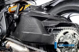 Swingarmcover with upper chain guard gloss Diavel 1260