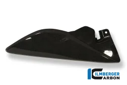 Tank side cover left Carbon