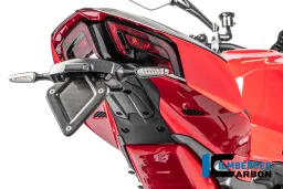 License Plate Holder Carbon Matte Panigale V4 2025