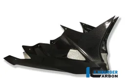 Fairing lower part one-piece street carbon
