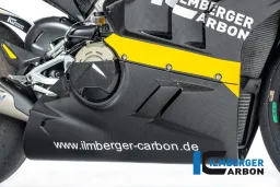 Bellypan gloss for low Exhaust Panigale V4 (S) 2022 Racing