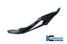 Left side cover on the tank carbon