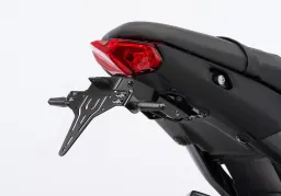 License plate holder kit including reflector and plate light