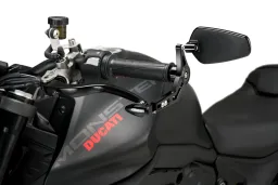 Clutch Lever Protector with Rearview Mirror Pro