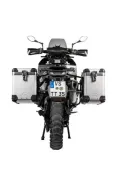 ZEGA Pro aluminium pannier system for Husqvarna Norden 901, KTM 890 Adventure/ 890 Adventure R/ 790 Adventure / 790 Adventure R         Volume 38/45, Pannier rack colour Black, Colour And-Black