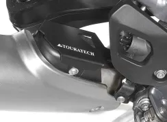 Exhaust flap protector, black, for BMW R1250GS/ R1250GS Adventure/ R1200GS (LC) / R1200GS Adventure (LC)