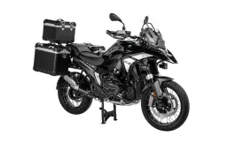 ZEGA Evo aluminum motorcycle pannier system for BMW R1300GS