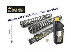 Progressive fork springs for Honda CRF1100L Africa Twin (2020-2025) lowering by -25mm
