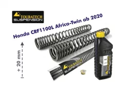 Progressive fork springs for Honda CRF1100L Africa Twin (2020-2025), +20mm / Off-road travel