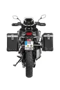 ZEGA Pro aluminium pannier system for Honda CRF1100L Africa Twin (-2021)         Volume 38/45, Pannier rack colour Black, Colour And-Black