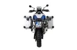 ZEGA Evo X special system for BMW F900GS ZEGA Evo X special system "And-S" 38/38 litres with stainless steel rack for BMW F900GS Volume 38/38, Pannier rack colour Silver, Colour And-S