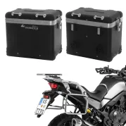 Motorcycle aluminium pannier system ZEGA Pro for Honda XL750 Transalp
