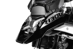 Makrolon headlight guard with quick-release fastener for R1300GS *OFFROAD USE ONLY*