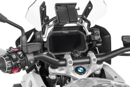 TFT anti-theft screen, stainless steel, with sun visor for BMW R1250GS/ R1250GS Adventure/ R1200GS (LC) (2017-)/ R1200GS Adventure (LC) (2017-)