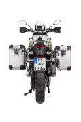 ZEGA Evo X special system for Yamaha Tenere 700 / World Raid        Volume 45/45, Pannier rack colour Silver, Colour And-Black