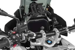 TFT anti-theft screen, aluminum, with sun visor for BMW R1250GS/ R1250GS Adventure/ R1200GS (LC) (2017-)/ R1200GS Adventure (LC) (2017-)