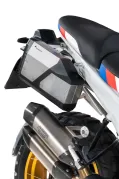 Mounting kit for motorcycle toolbox without pannier rack, right side, for BMW R1300GS