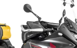 Hand protectors DEFENSA Expedition, silver, for Honda XL750 Transalp