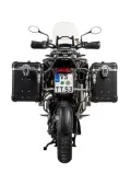 ZEGA Evo aluminium pannier system for Triumph Tiger 1200 (2022-)    Volume 38/45, Pannier rack colour Silver, Colour And-Black