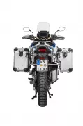 ZEGA Evo X special system for Honda CRF1100L Africa Twin (2022-) / CRF1100L Adventure Sports        Volume 45/45, Pannier rack colour Silver, Colour And-Black