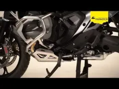 ZEGA Evo aluminium pannier system for BMW R 1300 GS   Volume 31/31, Pannier rack colour Silver, Colour And-S