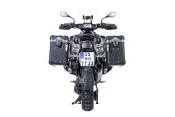 ZEGA Evo aluminium pannier system for BMW R 1300 GS Adventure     Volume 45/45, Pannier rack colour Silver, Colour And-S