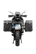ZEGA Pro aluminium pannier system for Husqvarna Norden 901, KTM 890 Adventure/ 890 Adventure R/ 790 Adventure / 790 Adventure R            Volume 38/45, Pannier rack colour Silver, Colour And-Black