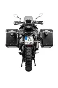 ZEGA Evo X special system for Husqvarna Norden 901        Volume 45/45, Pannier rack colour Silver, Colour And-Black