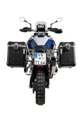 ZEGA Evo aluminum motorcycle pannier system for BMW F900GS