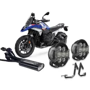 DENALI D7 Pro LED auxiliary headlight set for BMW R1300GS