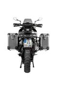 ZEGA Pro aluminium pannier system for Husqvarna Norden 901, KTM 890 Adventure/ 890 Adventure R/ 790 Adventure / 790 Adventure R   Volume 31/38, Pannier rack colour Black, Colour And-Black