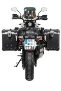 ZEGA Evo X special system for KTM 1050 Adventure/ 1090 Adventure/ 1290 Super Adventure/ 1190 Adventure/ 1190 Adventure R        Volume 45/45, Pannier rack colour Silver, Colour And-Black