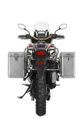 ZEGA Mundo aluminium pannier system for Honda CRF1000L Africa Twin (2015-2017) ZEGA Mundo aluminium pannier system 31/38 litres with stainless steel rack for Honda CRF1000L Africa Twin (2015-2017) Volume 31/38, Pannier rack colour Silver, Colour Alu 