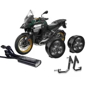 DENALI D3 LED auxiliary headlight set for BMW R1300GS Adventure