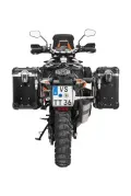 ZEGA Evo aluminium pannier system for KTM 1050 Adventure/1090 Adventure/1290 Super Adventure/1190 Adventure/1190 Adventure R ZEGA Evo aluminium pannier system "And-S" 31/38 litres with stainless steel rack for KTM 1050 Adventure/1090 Adventure/1290 S