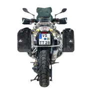 Motorcycle soft luggage system EXTREME Edition for BMW, carrier for BMW R1250GS/A, R1200GS/A (LC), F900GS/A, F850GS/A