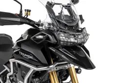 Headlight guard with quick-release fastener for Triumph Tiger 1200 (2022-) *OFFROAD USE ONLY*