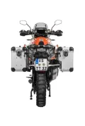 ZEGA Evo X special system for KTM 1050 Adventure/ 1090 Adventure/ 1290 Super Adventure/ 1190 Adventure/ 1190 Adventure R   Volume 38/38, Pannier rack colour Silver, Colour And-S