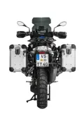 ZEGA Evo aluminium pannier system for BMW R1250GS/ R1250GS Adventure/ R1200GS (LC)/ R1200GS Adventure (LC) ZEGA Evo aluminium pannier system "And-S" 31/38 litres with stainless steel rack for BMW R1250GS/ R1250GS Adventure/ R1200GS (LC)/ R1200GS Adve