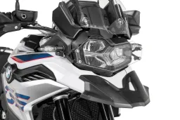 Makrolon headlight guard with quick-release fastener for BMW F850GS / F800GS (2024-) / F750GS *OFFROAD USE ONLY*