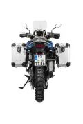 ZEGA Evo X special system for Honda CRF1000L Africa Twin (2018-) / CRF1000L Adventure Sports    Volume 38/38, Pannier rack colour Silver, Colour And-Black