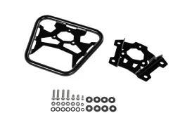 Motorcycle topcase rack ZEGA, black, for Honda CRF 1100 L Africa Twin (2022-), CRF1100L Adventure Sports